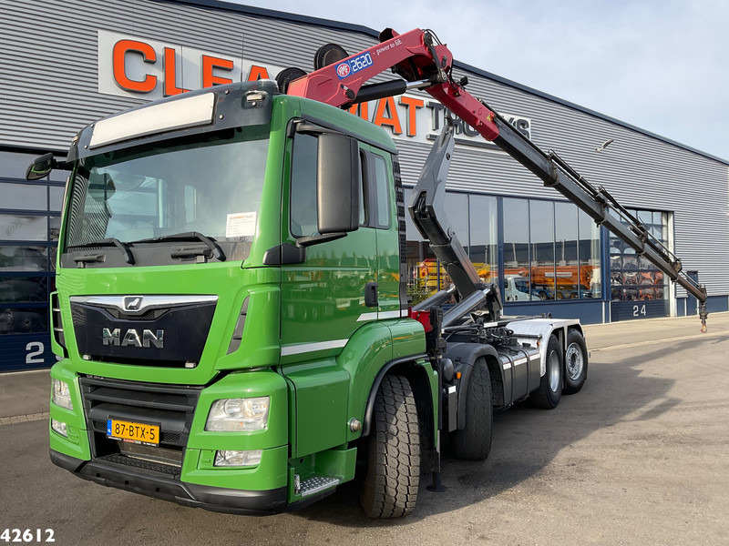 MAN TGS 35.460 8x2 Euro 6 HMF 26 Tonmeter laadkraan - شاحنة ذات خطاف, شاحنة كرين: صورة 1 MAN TGS 35.460 8x2 Euro 6 HMF 26 Tonmeter laadkraan - شاحنة ذات خطاف, شاحنة كرين: صورة 1