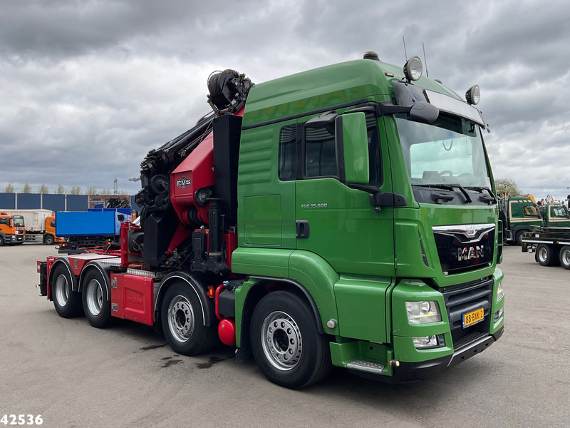 MAN TGS 35.500 8x4 HMF 95 Tonmeter laadkraan bj. 2019! - شاحنة كرين: صورة 3 MAN TGS 35.500 8x4 HMF 95 Tonmeter laadkraan bj. 2019! - شاحنة كرين: صورة 3