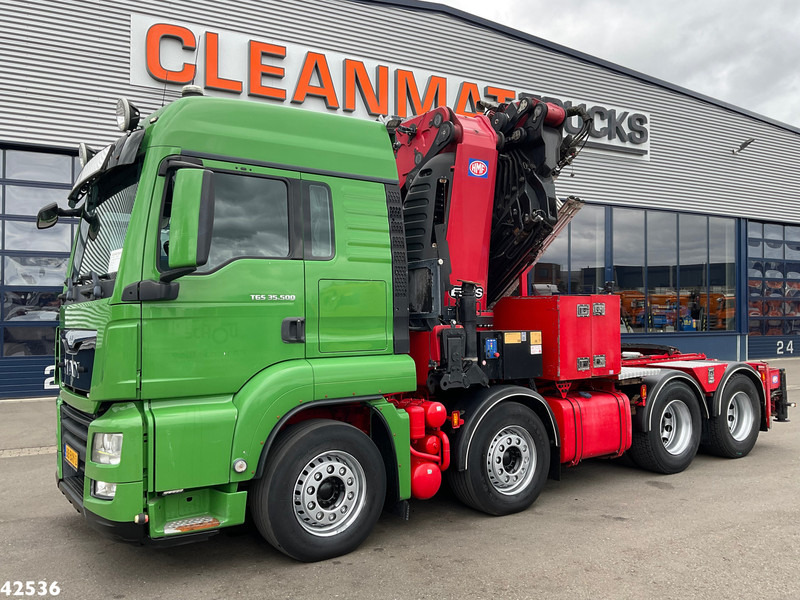 MAN TGS 35.500 8x4 HMF 95 Tonmeter laadkraan bj. 2019! - شاحنة كرين: صورة 2 MAN TGS 35.500 8x4 HMF 95 Tonmeter laadkraan bj. 2019! - شاحنة كرين: صورة 2