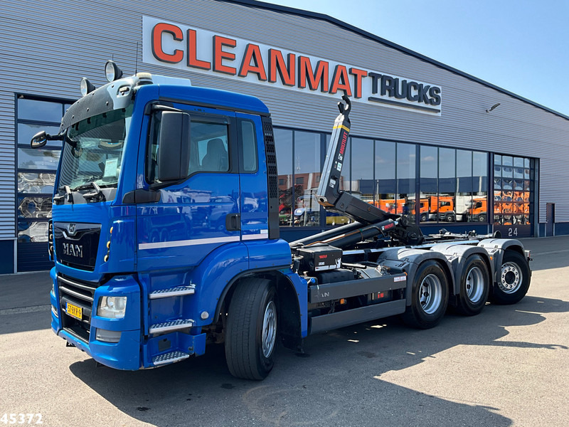 MAN TGS 36.460 8x4 Euro 6 Hiab 30 Ton haakarmsysteem - شاحنة ذات خطاف: صورة 1 MAN TGS 36.460 8x4 Euro 6 Hiab 30 Ton haakarmsysteem - شاحنة ذات خطاف: صورة 1