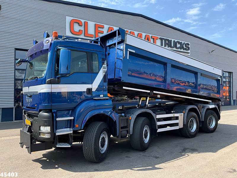 MAN TGS 43.440 8x8 HTS 30 Ton containersysteem + Vossebelt 20m³ container - شاحنة - نظام الكابلات: صورة 3 MAN TGS 43.440 8x8 HTS 30 Ton containersysteem + Vossebelt 20m³ container - شاحنة - نظام الكابلات: صورة 3