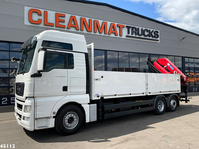 MAN TGX 26.480 Intarder HMF 40 Tonmeter laadkraan + Winch - شاحنة كرين: صورة 3 MAN TGX 26.480 Intarder HMF 40 Tonmeter laadkraan + Winch - شاحنة كرين: صورة 3