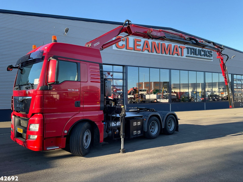 MAN TGX 28.440 Euro 6 Fassi 23 Tonmeter laadkraan + Fly-Jib - وحدة جر: صورة 1 MAN TGX 28.440 Euro 6 Fassi 23 Tonmeter laadkraan + Fly-Jib - وحدة جر: صورة 1