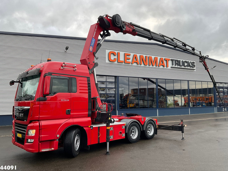 MAN TGX 28.510 HMF 50 Tonmeter laadkraan + Fly-Jib - شاحنة كرين: صورة 1 MAN TGX 28.510 HMF 50 Tonmeter laadkraan + Fly-Jib - شاحنة كرين: صورة 1