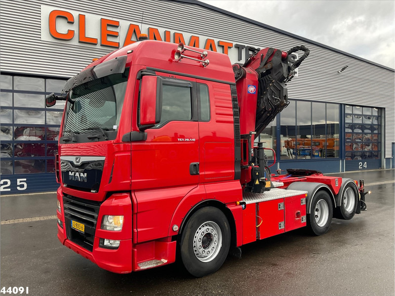 MAN TGX 28.510 HMF 50 Tonmeter laadkraan + Fly-Jib - وحدة جر: صورة 2 MAN TGX 28.510 HMF 50 Tonmeter laadkraan + Fly-Jib - وحدة جر: صورة 2
