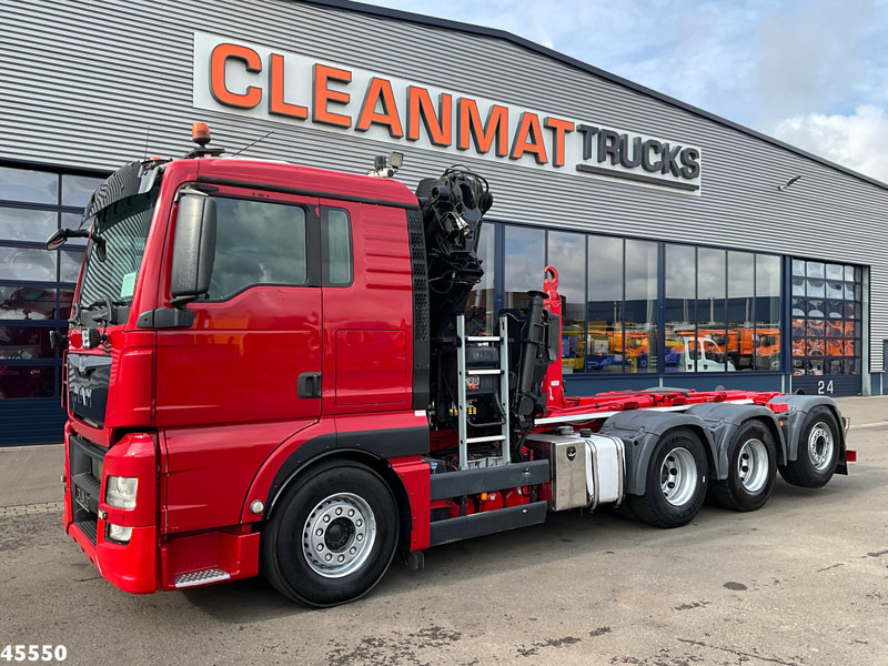 MAN TGX 35.480 8x4 Euro 6 Hiab 28 Tonmeter laadkraan - شاحنة ذات خطاف, شاحنة كرين: صورة 2 MAN TGX 35.480 8x4 Euro 6 Hiab 28 Tonmeter laadkraan - شاحنة ذات خطاف, شاحنة كرين: صورة 2