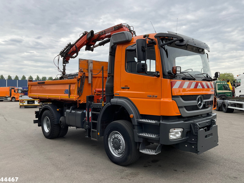 Mercedes-Benz 1829 AK 4x4 Atlas 8,5 Tonmeter laadkraan Manual Full steel - شاحنة قلاب, شاحنة كرين: صورة 4 Mercedes-Benz 1829 AK 4x4 Atlas 8,5 Tonmeter laadkraan Manual Full steel - شاحنة قلاب, شاحنة كرين: صورة 4