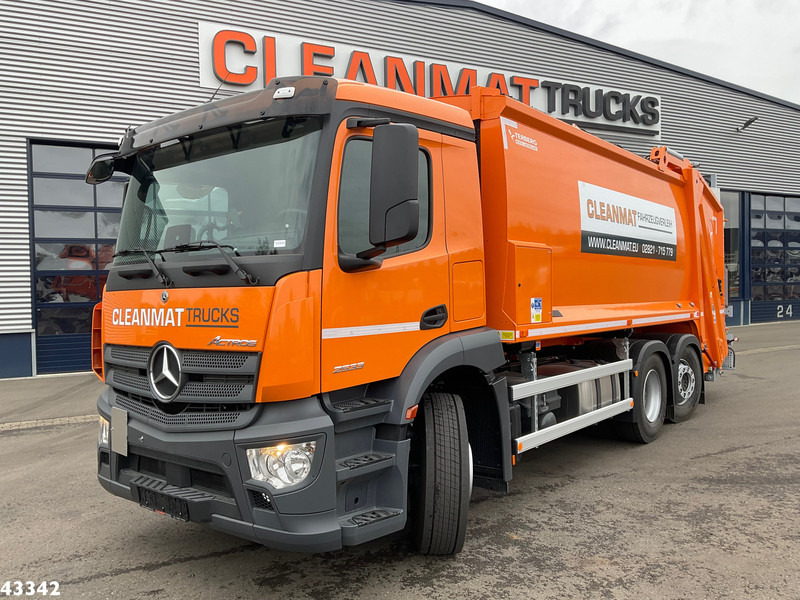Mercedes-Benz Actros 2533 Terberg RosRoca 21m³ - شاحنة النفايات: صورة 1 Mercedes-Benz Actros 2533 Terberg RosRoca 21m³ - شاحنة النفايات: صورة 1