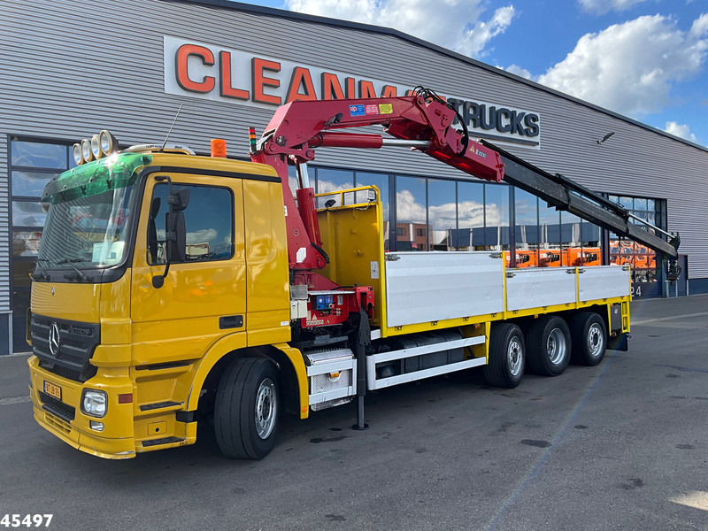 Mercedes-Benz Actros 3541 8x2 HMF 25 Tonmeter laadkraan - شاحنة كرين: صورة 1 Mercedes-Benz Actros 3541 8x2 HMF 25 Tonmeter laadkraan - شاحنة كرين: صورة 1