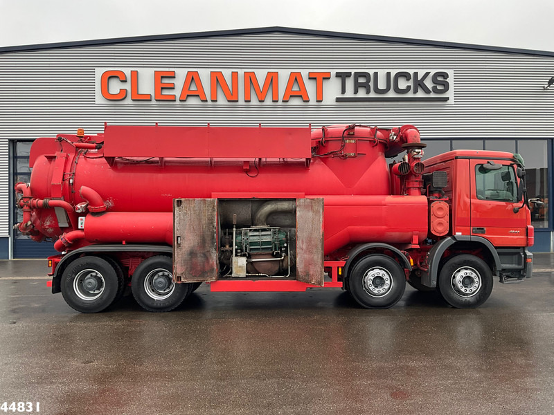 Mercedes-Benz Actros 4141 8x4 RVS Naaktgeboren drogestoffen Just 99.291 km! - شاحنة الشفط: صورة 4 Mercedes-Benz Actros 4141 8x4 RVS Naaktgeboren drogestoffen Just 99.291 km! - شاحنة الشفط: صورة 4