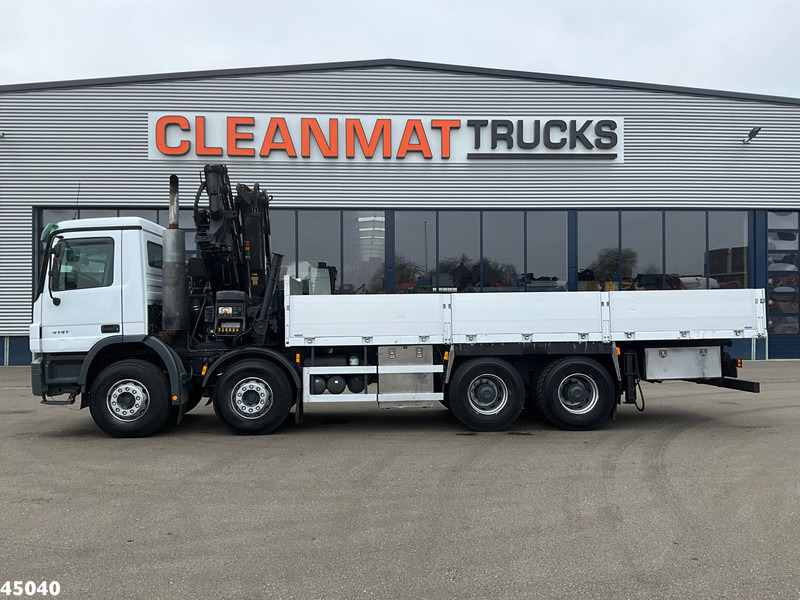Mercedes-Benz Actros 4141 8x4 manual Hiab 32 Tonmeter laadkraan + Fly-jib - شاحنة كرين: صورة 3 Mercedes-Benz Actros 4141 8x4 manual Hiab 32 Tonmeter laadkraan + Fly-jib - شاحنة كرين: صورة 3
