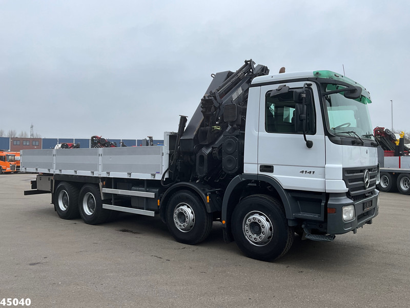 Mercedes-Benz Actros 4141 8x4 manual Hiab 32 Tonmeter laadkraan + Fly-jib - شاحنة كرين: صورة 5 Mercedes-Benz Actros 4141 8x4 manual Hiab 32 Tonmeter laadkraan + Fly-jib - شاحنة كرين: صورة 5