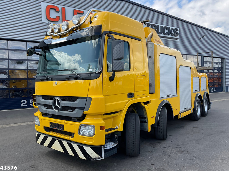 Mercedes-Benz Actros 4148 K 8x4 Falkom Abschlepp met WSK Just 144.539 km! - شاحنة سحب: صورة 2 Mercedes-Benz Actros 4148 K 8x4 Falkom Abschlepp met WSK Just 144.539 km! - شاحنة سحب: صورة 2