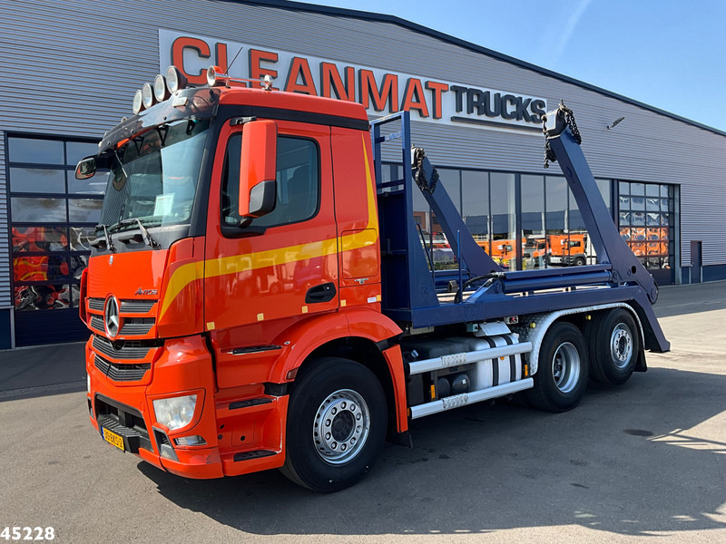 Mercedes-Benz Antos 2542 6x2 Euro 6 Hyva 18 portaalarmsysteem - شاحنة نقل المخلفات: صورة 2 Mercedes-Benz Antos 2542 6x2 Euro 6 Hyva 18 portaalarmsysteem - شاحنة نقل المخلفات: صورة 2