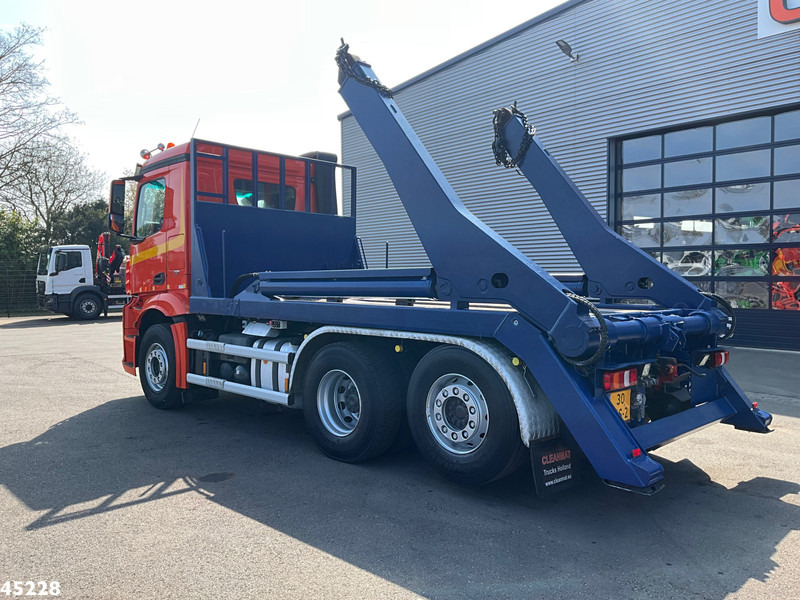 Mercedes-Benz Antos 2542 6x2 Euro 6 Hyva 18 portaalarmsysteem - شاحنة نقل المخلفات: صورة 3 Mercedes-Benz Antos 2542 6x2 Euro 6 Hyva 18 portaalarmsysteem - شاحنة نقل المخلفات: صورة 3