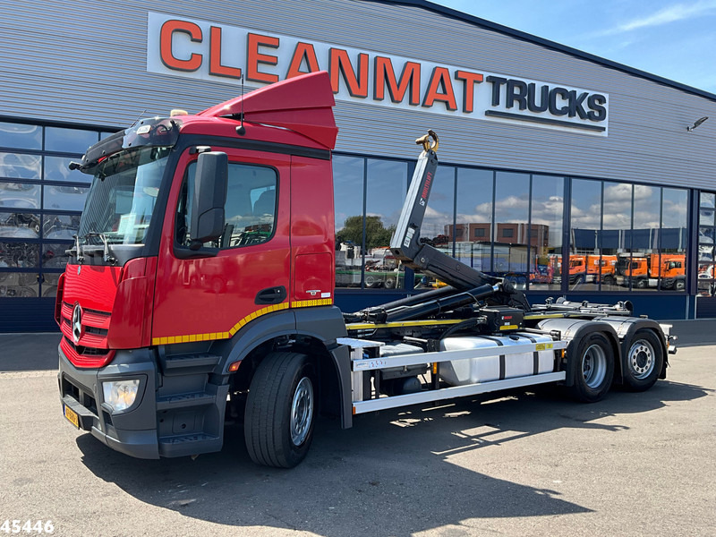 Mercedes-Benz Antos 2543 Euro 6 Multilift 26 Ton haakarmsysteem - شاحنة ذات خطاف: صورة 1 Mercedes-Benz Antos 2543 Euro 6 Multilift 26 Ton haakarmsysteem - شاحنة ذات خطاف: صورة 1