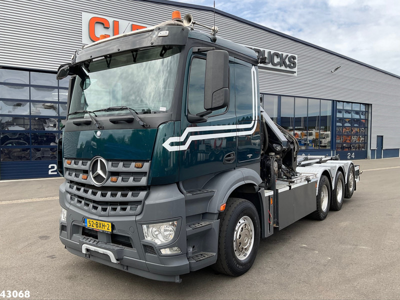 Mercedes-Benz Arocs 3251 8x4 Euro 6 Hiab 28 Tonmeter laadkraan - شاحنة ذات خطاف, شاحنة كرين: صورة 2 Mercedes-Benz Arocs 3251 8x4 Euro 6 Hiab 28 Tonmeter laadkraan - شاحنة ذات خطاف, شاحنة كرين: صورة 2
