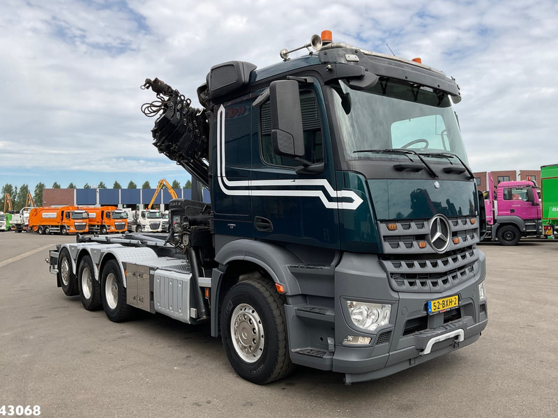Mercedes-Benz Arocs 3251 8x4 Euro 6 Hiab 28 Tonmeter laadkraan - شاحنة ذات خطاف, شاحنة كرين: صورة 3 Mercedes-Benz Arocs 3251 8x4 Euro 6 Hiab 28 Tonmeter laadkraan - شاحنة ذات خطاف, شاحنة كرين: صورة 3