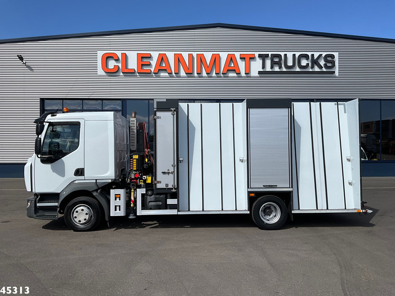 Renault D 220 Euro 6 Fassi 2,3 Tonmeter laadkraan Just 153.536 km! - شاحنة كرين: صورة 3 Renault D 220 Euro 6 Fassi 2,3 Tonmeter laadkraan Just 153.536 km! - شاحنة كرين: صورة 3