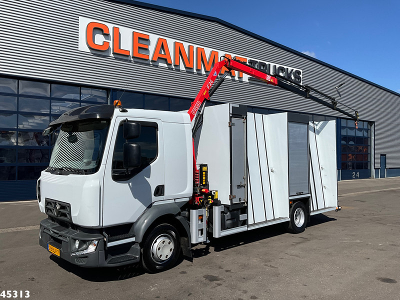 Renault D 220 Euro 6 Fassi 2,3 Tonmeter laadkraan Just 153.536 km! - شاحنة كرين: صورة 1 Renault D 220 Euro 6 Fassi 2,3 Tonmeter laadkraan Just 153.536 km! - شاحنة كرين: صورة 1
