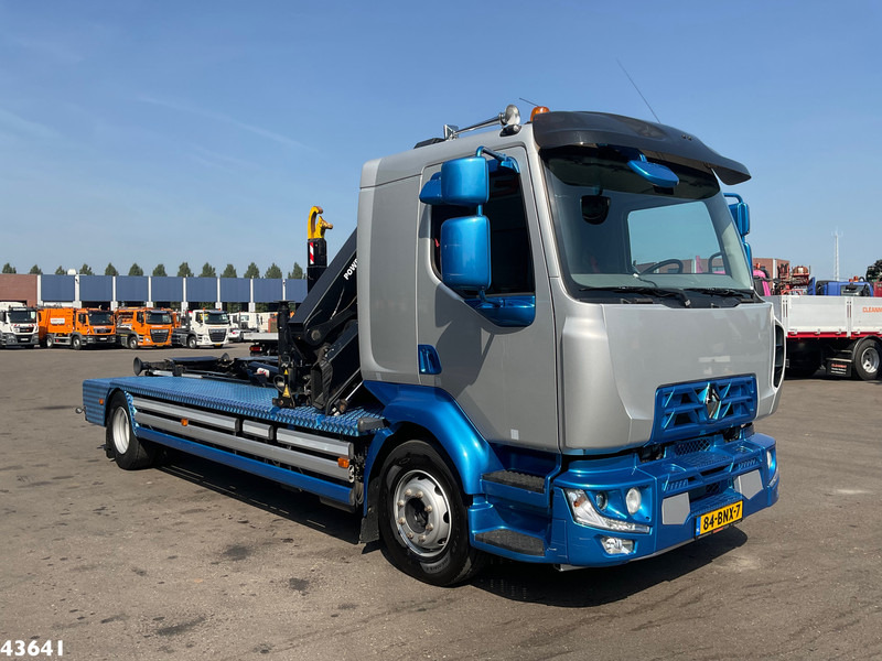 Renault D 240 Euro 6 HMF 10 Tonmeter laadkraan Just 66.850 km! - شاحنة ذات خطاف, شاحنة كرين: صورة 3 Renault D 240 Euro 6 HMF 10 Tonmeter laadkraan Just 66.850 km! - شاحنة ذات خطاف, شاحنة كرين: صورة 3