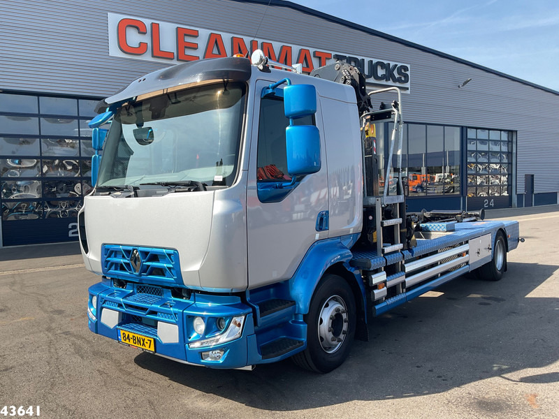 Renault D 240 Euro 6 HMF 10 Tonmeter laadkraan Just 66.850 km! - شاحنة ذات خطاف, شاحنة كرين: صورة 2 Renault D 240 Euro 6 HMF 10 Tonmeter laadkraan Just 66.850 km! - شاحنة ذات خطاف, شاحنة كرين: صورة 2