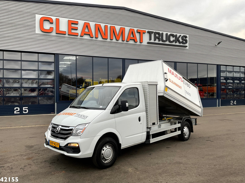 SAIC Maxus EV80 LWB Veegvuilkipper 100% elektrisch - شاحنة النفايات: صورة 1 SAIC Maxus EV80 LWB Veegvuilkipper 100% elektrisch - شاحنة النفايات: صورة 1