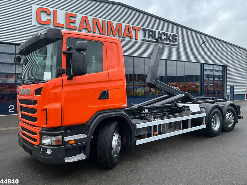 Scania G 400 Retarder VDL 21 Ton haakarmsysteem - شاحنة ذات خطاف: صورة 1 Scania G 400 Retarder VDL 21 Ton haakarmsysteem - شاحنة ذات خطاف: صورة 1