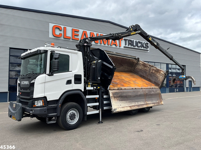 Scania G 410 6x6 Euro 6 Palfinger 17 Tonmeter Z-kraan - شاحنة قلاب, شاحنة كرين: صورة 2 Scania G 410 6x6 Euro 6 Palfinger 17 Tonmeter Z-kraan - شاحنة قلاب, شاحنة كرين: صورة 2