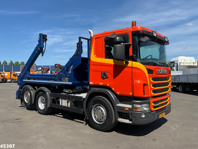 Scania G 440 6x2 Meiller 16 Tons portaalarmsysteem - شاحنة نقل المخلفات: صورة 4 Scania G 440 6x2 Meiller 16 Tons portaalarmsysteem - شاحنة نقل المخلفات: صورة 4