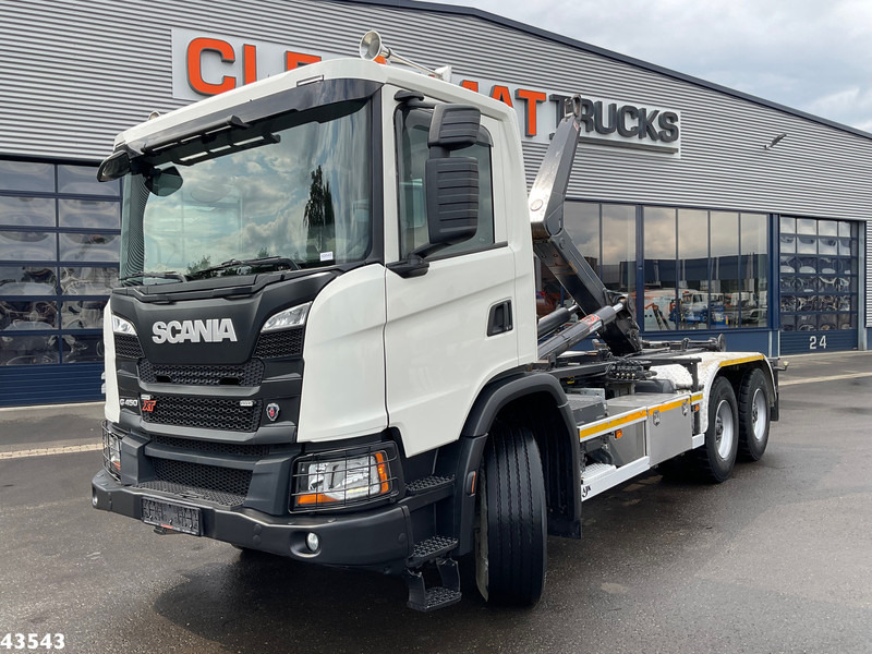Scania G 450 6x4 AJK 20 Ton haakarmsysteem - شاحنة ذات خطاف: صورة 1 Scania G 450 6x4 AJK 20 Ton haakarmsysteem - شاحنة ذات خطاف: صورة 1