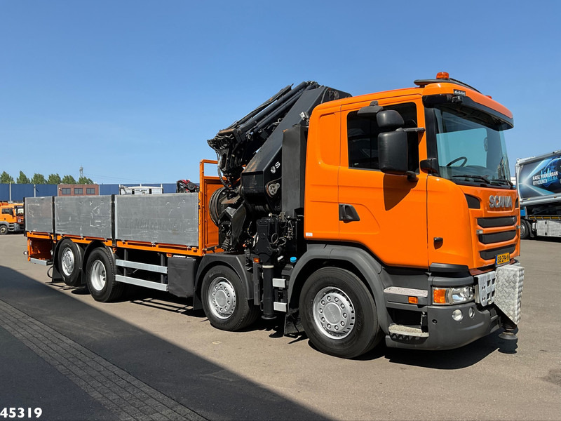 شاحنة كرين Scania G 450 Euro 6 HMF 60 Tonmeter laadkraan + Fly-Jib: صورة 9