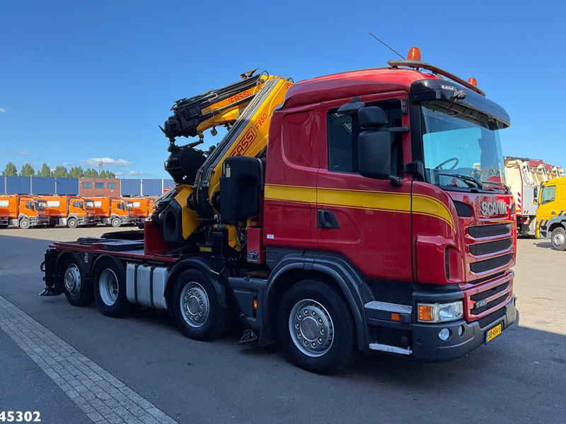 Scania G 480 8x2 Fassi 95 Tonmeter ladkraan + Fly-Jib - وحدة جر: صورة 3 Scania G 480 8x2 Fassi 95 Tonmeter ladkraan + Fly-Jib - وحدة جر: صورة 3