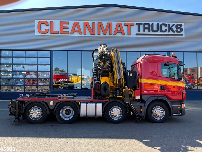 Scania G 480 8x2 Fassi 95 Tonmeter ladkraan + Fly-Jib - وحدة جر: صورة 4 Scania G 480 8x2 Fassi 95 Tonmeter ladkraan + Fly-Jib - وحدة جر: صورة 4