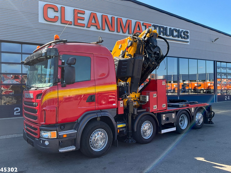 Scania G 480 8x2 Fassi 95 Tonmeter ladkraan + Fly-Jib - شاحنة كرين: صورة 2 Scania G 480 8x2 Fassi 95 Tonmeter ladkraan + Fly-Jib - شاحنة كرين: صورة 2