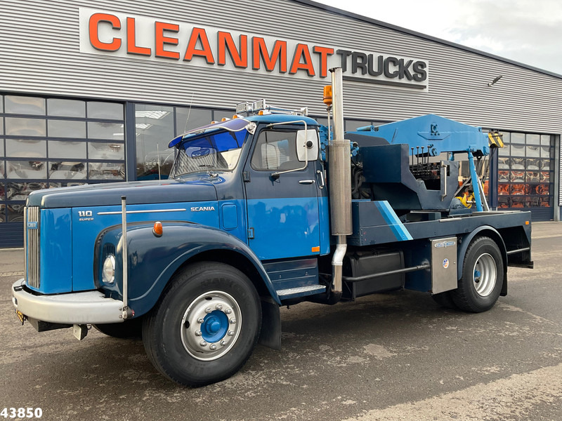 Scania L110 Bergingswagen ''Oldtimer'' - شاحنة سحب: صورة 1 Scania L110 Bergingswagen ''Oldtimer'' - شاحنة سحب: صورة 1
