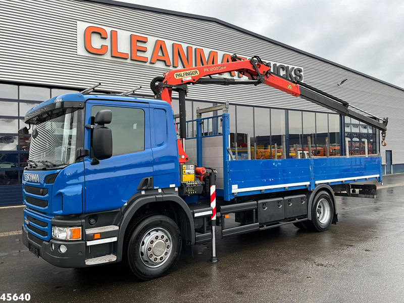 Scania P 280 Euro 6 Palfinger 12 Tonmeter laadkraan - شاحنة كرين: صورة 1 Scania P 280 Euro 6 Palfinger 12 Tonmeter laadkraan - شاحنة كرين: صورة 1