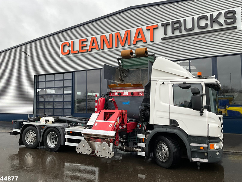 Scania P 280 Euro 6 Translift zijlader Just 163.656 Km! - شاحنة النفايات: صورة 1 Scania P 280 Euro 6 Translift zijlader Just 163.656 Km! - شاحنة النفايات: صورة 1