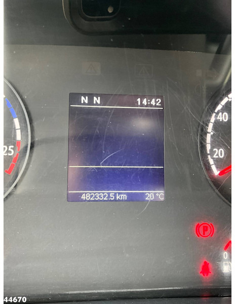 شاحنة قلاب, شاحنة كرين Scania P 320 HMF 12 Tonmeter Z-kraan + Kipper 11m³: صورة 18