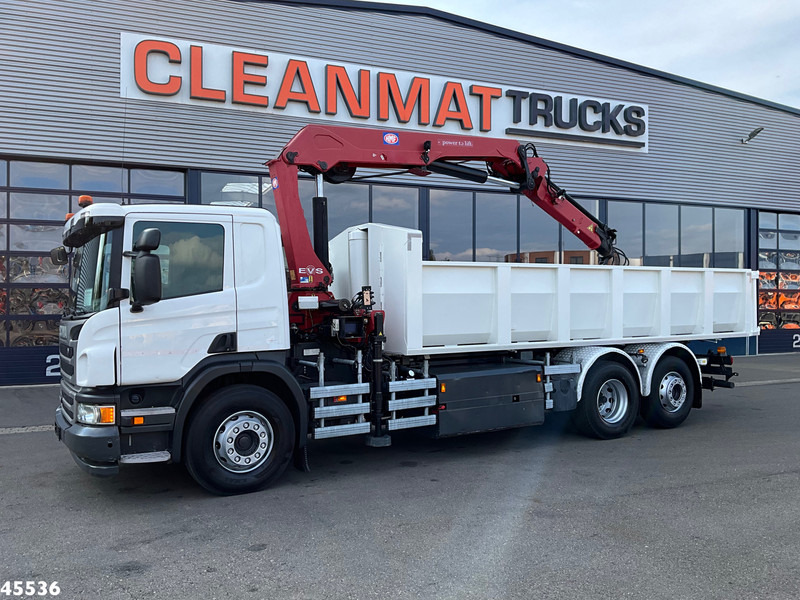 Scania P 340 Euro 6 CNG HMF 25 Tonmeter laadkraan Just 72.852 km! - شاحنة قلاب, شاحنة كرين: صورة 2 Scania P 340 Euro 6 CNG HMF 25 Tonmeter laadkraan Just 72.852 km! - شاحنة قلاب, شاحنة كرين: صورة 2