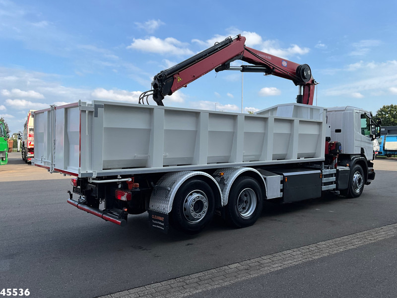 Scania P 340 Euro 6 CNG HMF 25 Tonmeter laadkraan Just 72.852 km! - شاحنة قلاب, شاحنة كرين: صورة 5 Scania P 340 Euro 6 CNG HMF 25 Tonmeter laadkraan Just 72.852 km! - شاحنة قلاب, شاحنة كرين: صورة 5
