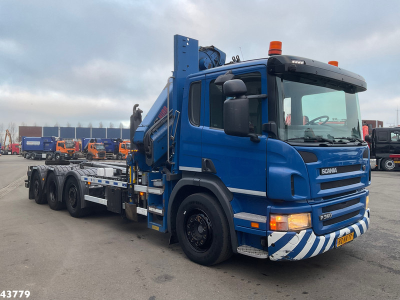 Scania P 360 8x2 Hiab 21 Tonmeter laadkraan - شاحنة ذات خطاف, شاحنة كرين: صورة 5 Scania P 360 8x2 Hiab 21 Tonmeter laadkraan - شاحنة ذات خطاف, شاحنة كرين: صورة 5