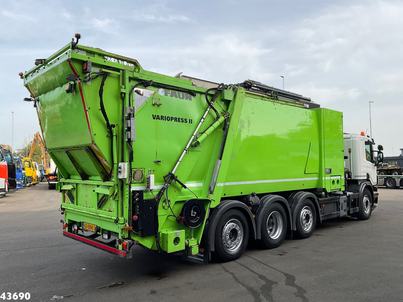 Scania P 360 Faun 18m³ + Hiab crane + Underground Container Washing Installation - شاحنة النفايات: صورة 5 Scania P 360 Faun 18m³ + Hiab crane + Underground Container Washing Installation - شاحنة النفايات: صورة 5