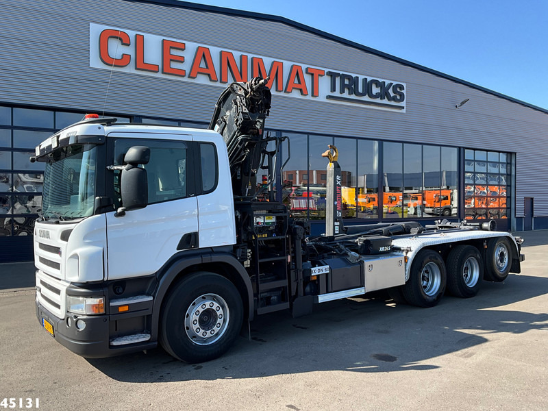 Scania P 380 8x4 Euro 5 Hiab 21 Tonmeter laadkraan Just 244.337 km! - شاحنة ذات خطاف, شاحنة كرين: صورة 2 Scania P 380 8x4 Euro 5 Hiab 21 Tonmeter laadkraan Just 244.337 km! - شاحنة ذات خطاف, شاحنة كرين: صورة 2