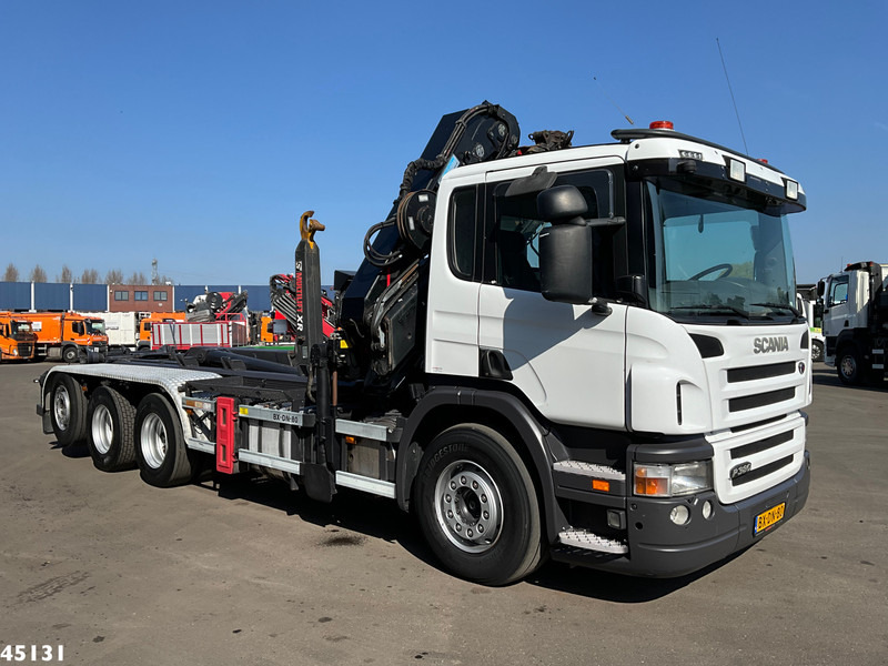 Scania P 380 8x4 Euro 5 Hiab 21 Tonmeter laadkraan Just 244.337 km! - شاحنة ذات خطاف, شاحنة كرين: صورة 3 Scania P 380 8x4 Euro 5 Hiab 21 Tonmeter laadkraan Just 244.337 km! - شاحنة ذات خطاف, شاحنة كرين: صورة 3