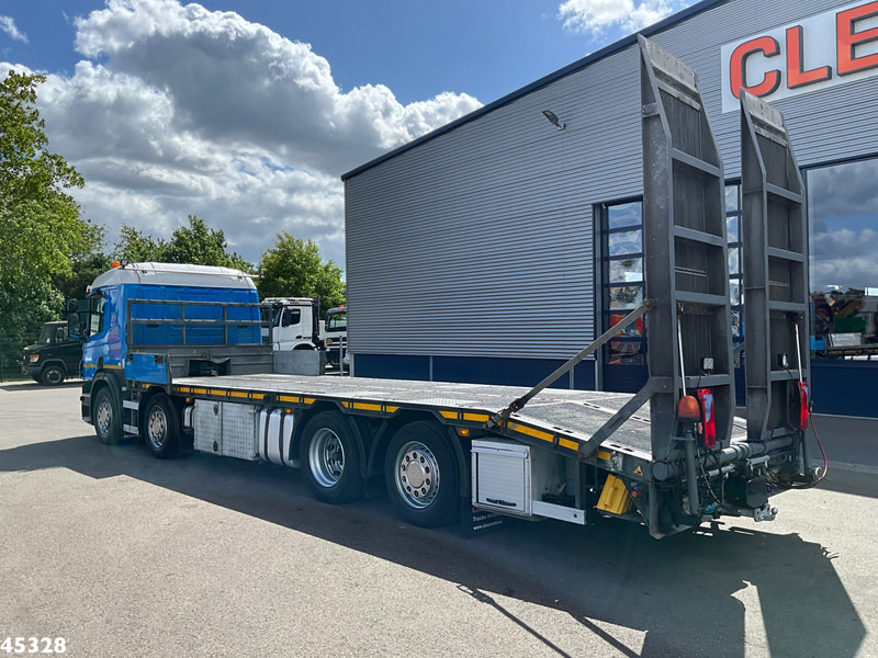 Scania P 410 8x2 Euro 6 Retarder Autotransporter met hydraulische oprijrampen - شاحنة نقل سيارات شاحنة: صورة 5 Scania P 410 8x2 Euro 6 Retarder Autotransporter met hydraulische oprijrampen - شاحنة نقل سيارات شاحنة: صورة 5