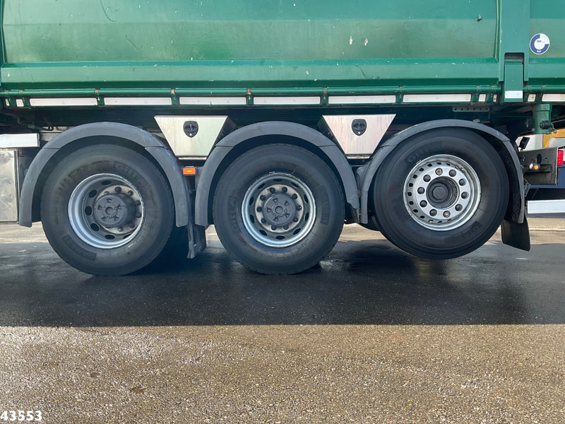 شاحنة قلاب, شاحنة كرين Scania P 410 8x4 Euro 6 HMF 18 Tonmeter laadkraan: صورة 10