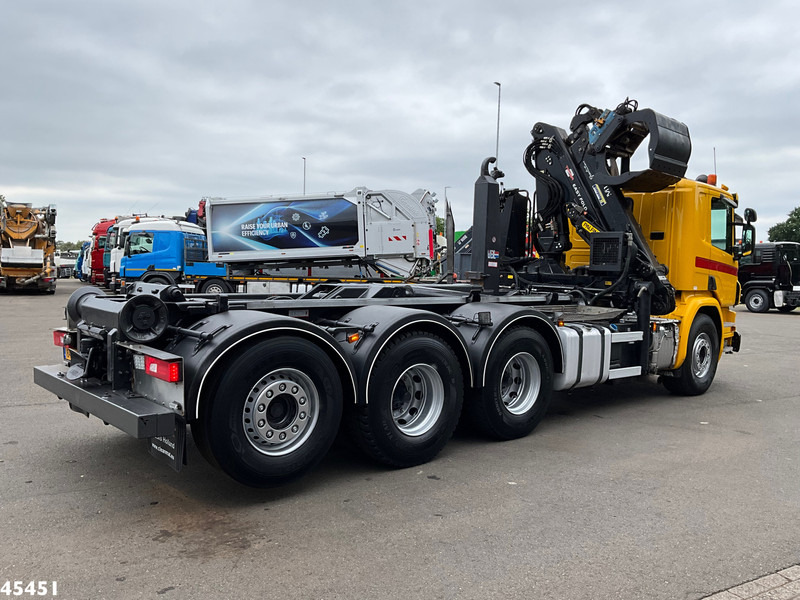 Scania P 410 8x4 Euro 6 Palfinger 14 Tonmeter Z-kraan - شاحنة ذات خطاف, شاحنة كرين: صورة 4 Scania P 410 8x4 Euro 6 Palfinger 14 Tonmeter Z-kraan - شاحنة ذات خطاف, شاحنة كرين: صورة 4