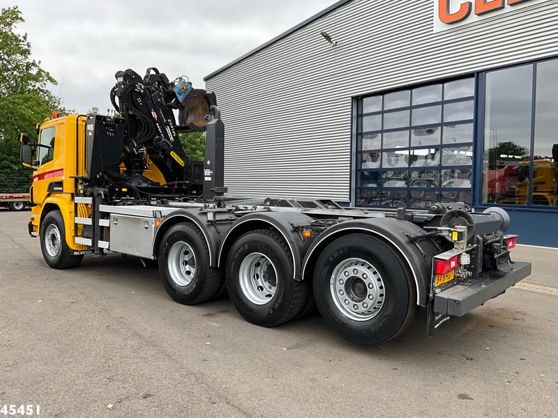 Scania P 410 8x4 Euro 6 Palfinger 14 Tonmeter Z-kraan - شاحنة ذات خطاف, شاحنة كرين: صورة 5 Scania P 410 8x4 Euro 6 Palfinger 14 Tonmeter Z-kraan - شاحنة ذات خطاف, شاحنة كرين: صورة 5