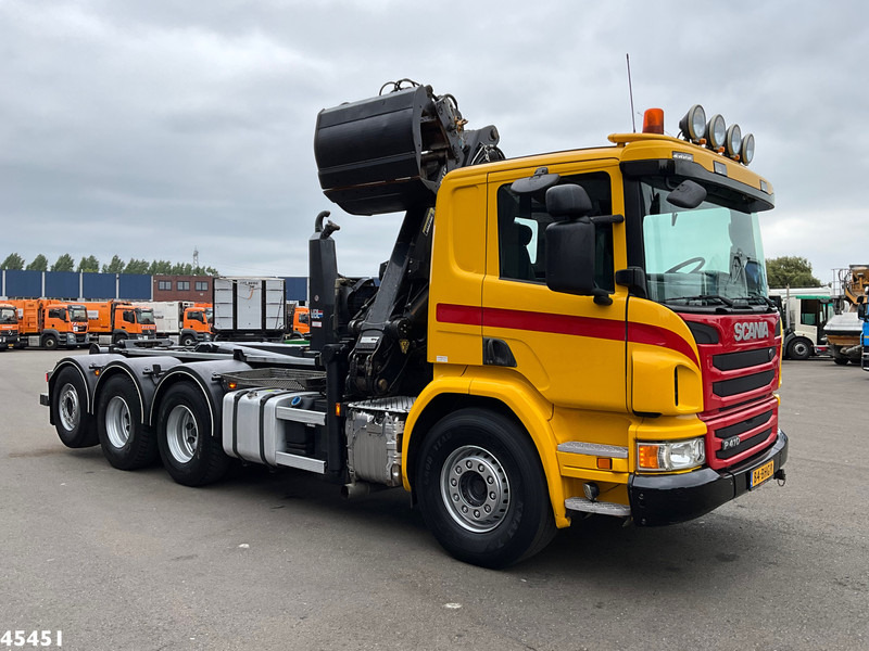Scania P 410 8x4 Euro 6 Palfinger 14 Tonmeter Z-kraan - شاحنة ذات خطاف, شاحنة كرين: صورة 3 Scania P 410 8x4 Euro 6 Palfinger 14 Tonmeter Z-kraan - شاحنة ذات خطاف, شاحنة كرين: صورة 3